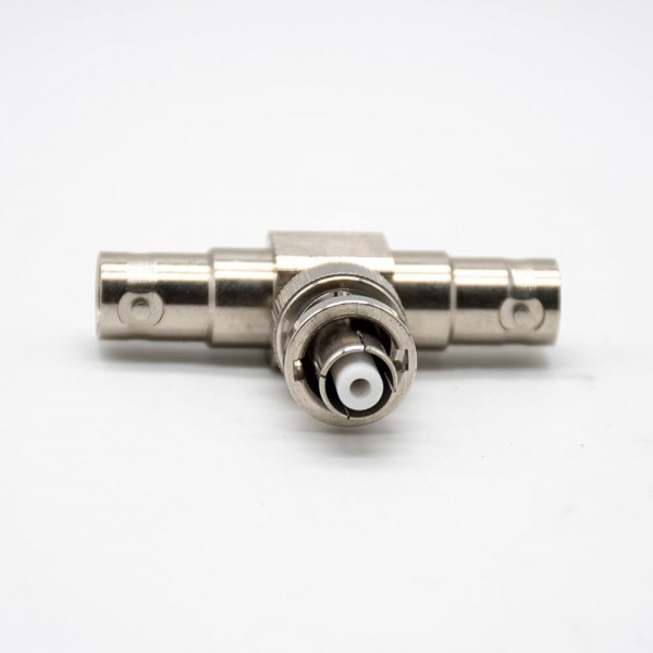 Mhv 2 Male To Shv Female Three-way Connection T Shape Adapter