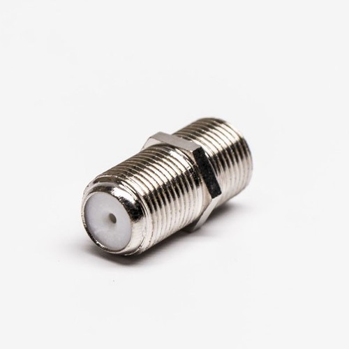 F अडैप्टर कनेक्टर सीधे बल्कहेड जैक से जैक