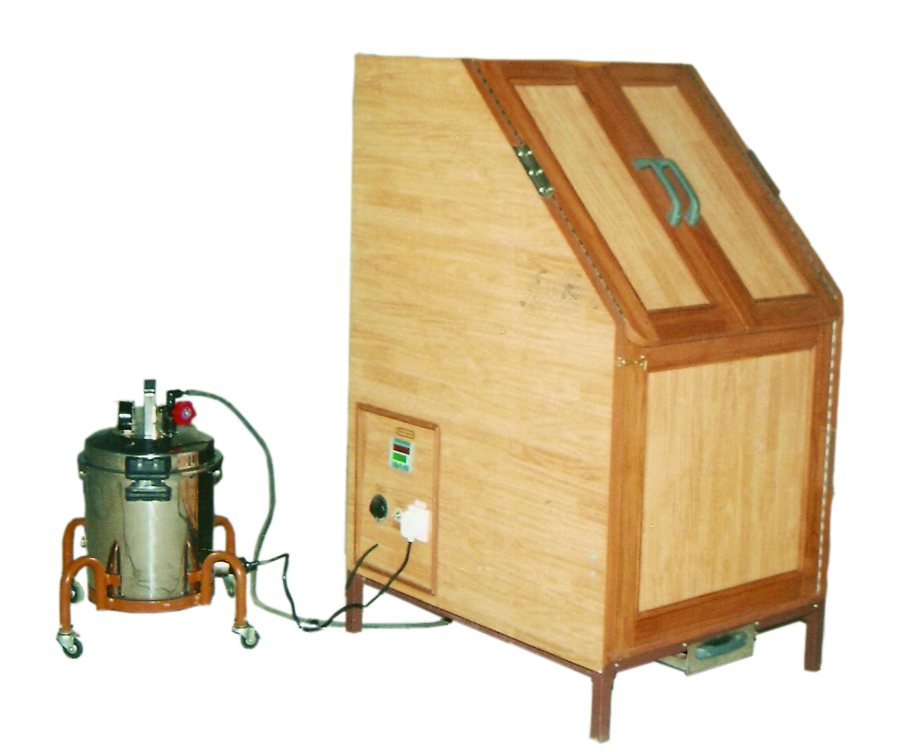 Imi-2241 Steam Cabinet With Steam Generator - Teak-wood & Waterproof Ply, 28"x37"x47", 3kw Power, Adjustable Seat, Herbal Basket Included | Waterproof Flooring, Manual Water Fill, 60-minute Timer, Suitable For Elders, Men, Women