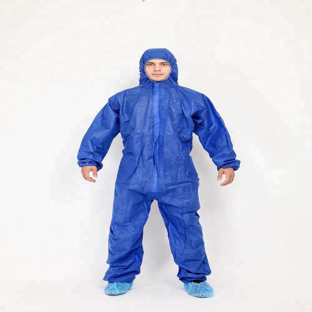 Disposable Protective Type 5 6 Coveralls With Taped