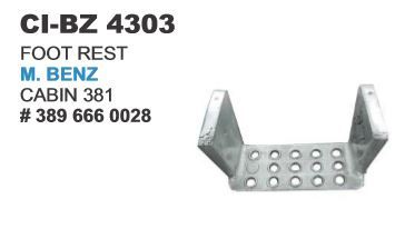 Foot Rest M Benz Vehicle Type: 4 Wheeler