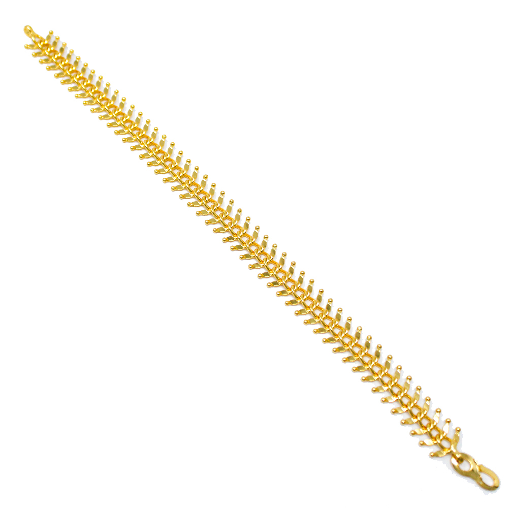 Gold Plated Bracelet - Alloy Material Golden Color Elegant Gold Plating For Anniversary Engagement Wedding Gift Party Occasions