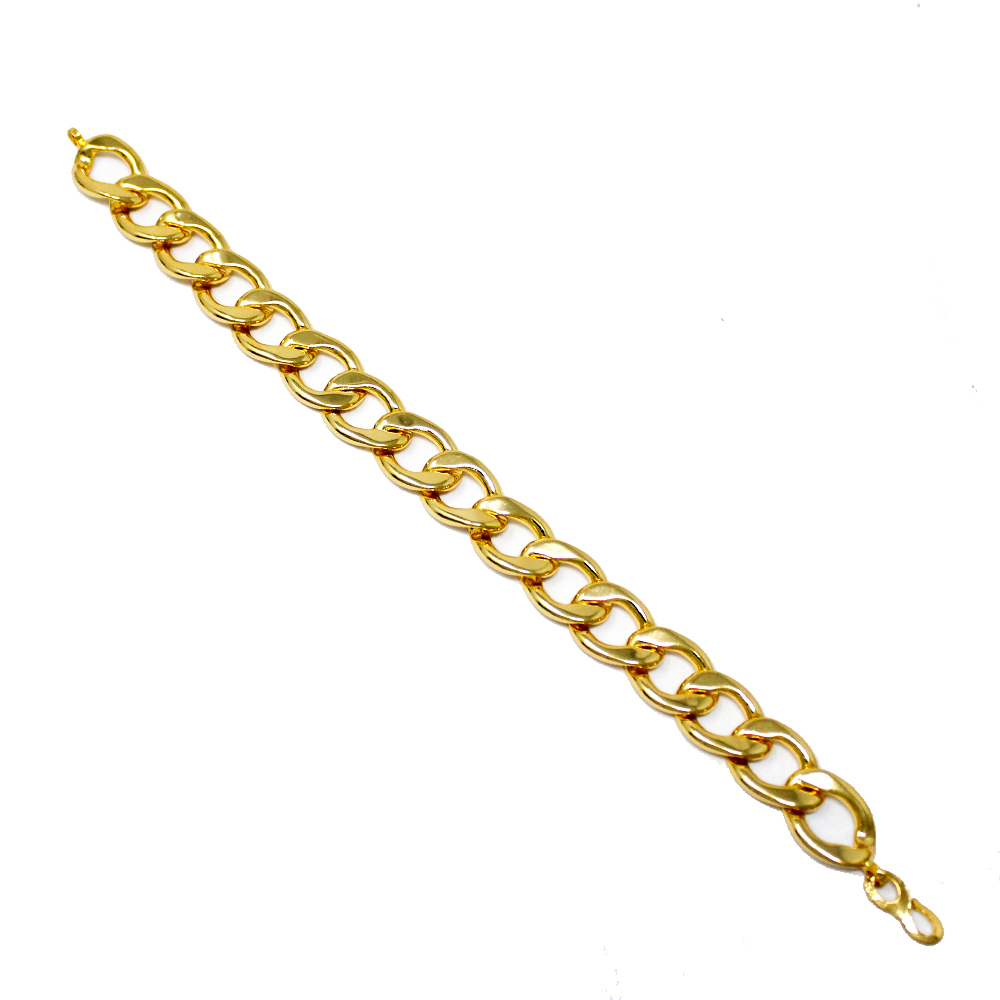 Gold Plated Bracelet - Alloy Material, Gold Color | Elegant Design With Lasting Shine And Durable Finish