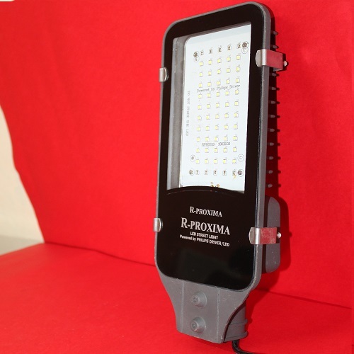 50 Watt Led Street Light - Aluminum, 6 Meter Height, Cool White 6000-6500k | Ip65 Protection, 92% Efficiency, 2-year Warranty