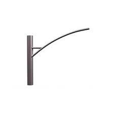 Outdoor Street Light Poles - Color: Sliver