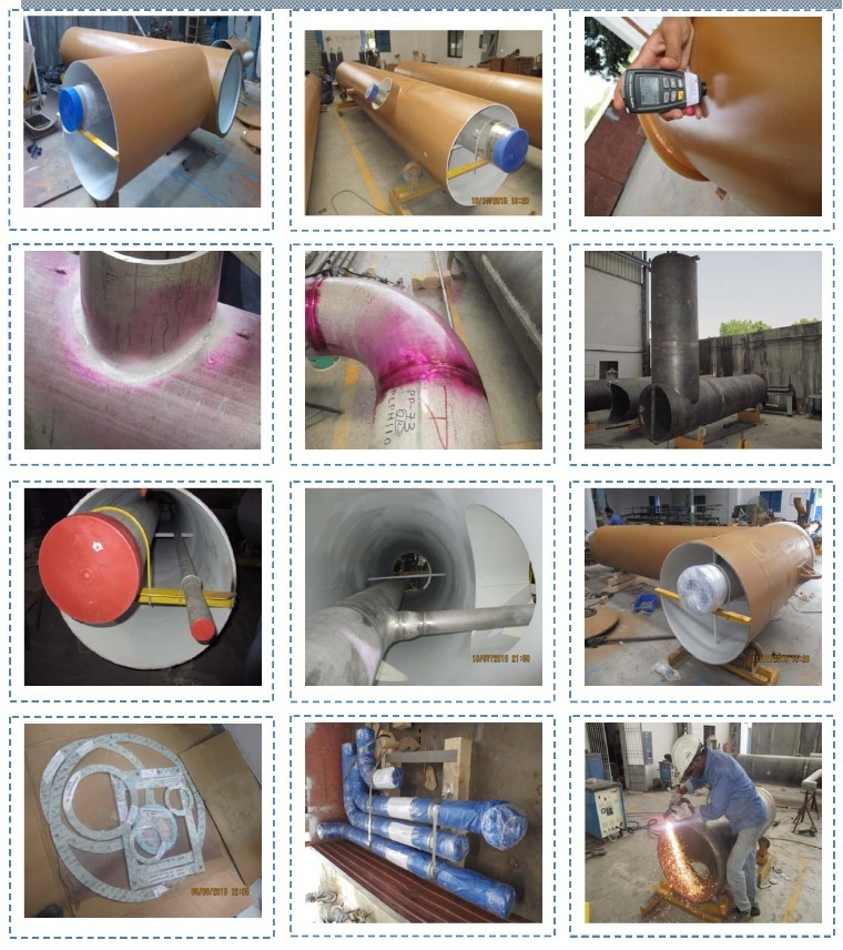 Jacketed Pipe Spool - Color: As Per Project Requirement