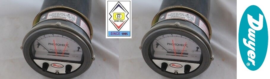 Dwyer A3000-8kpa Photohelic Pressure Switch Gauge Range 0-8 Kpa. Measure Pressure Of: Gas