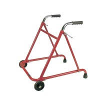 Imi-3035 Walker Rollator - Steel Frame Height Adjustable 75-100 Cm | Lightweight Foldable Design Two Fixed Front Wheels Suitable For Adults