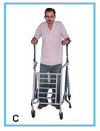 Imi 3038 Walker Universal Paraplegia - Age Group: Children
