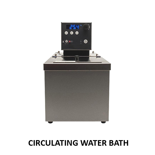 Circulating Water Bath - Stainless Steel 8x9x10 Inch, Mild Steel Outer, Pid Controller, 0.5â°c Accuracy, External Circulation
