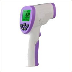Infrared Digital Thermometer - ABS Plastic, 32°C - 43°C Range | Purple, ±0.2°C Accuracy, 0.5s Response Time, 0.1°C Resolution