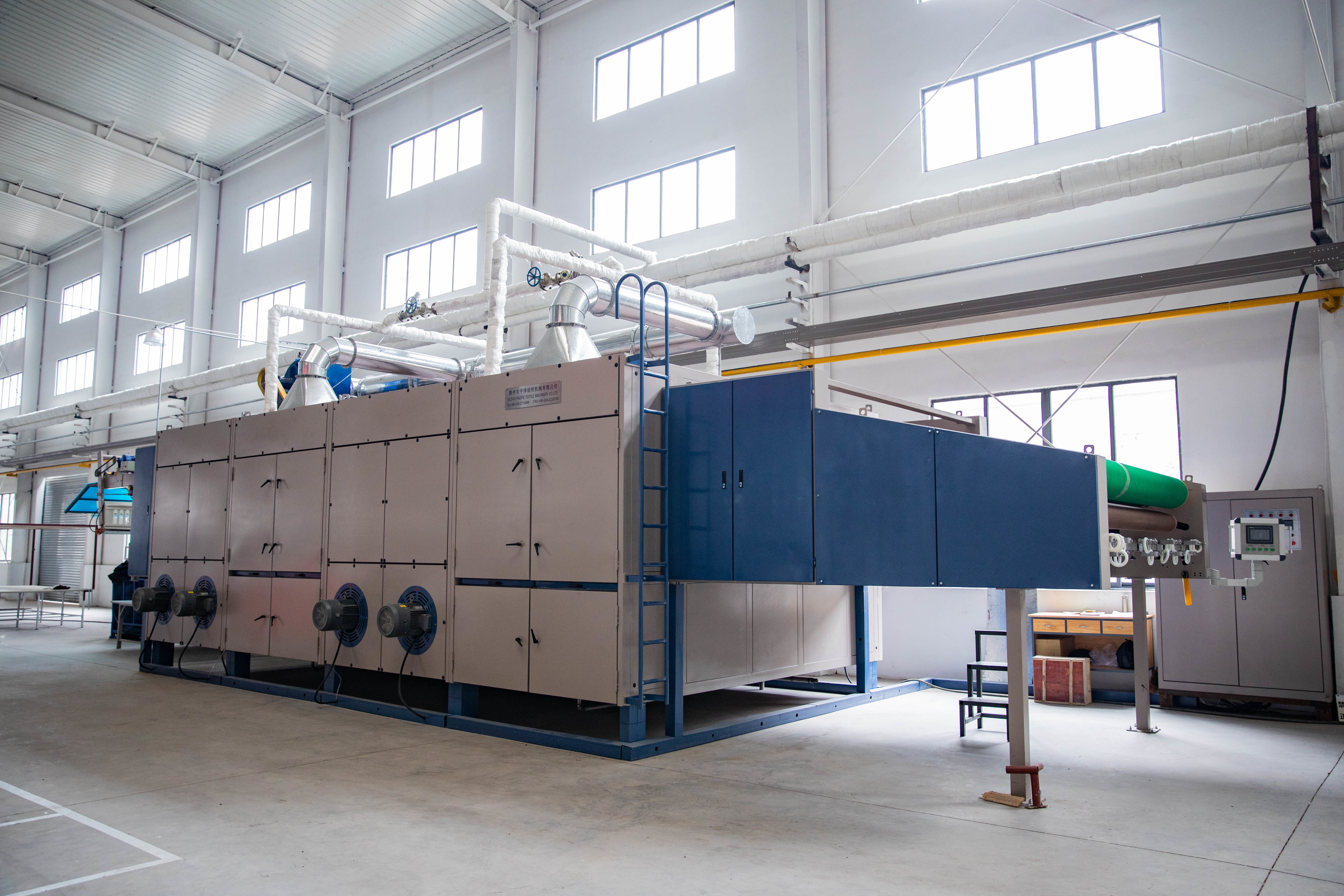 Knit Fabrics Open Width And Tubular Tensionless Dryer Applicable Material: Woven.knitting .Wool