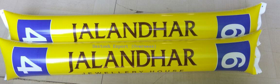 Cheering Stick - Pe Material, 60x10 Cm Size, Cmyk Printed | Eco-friendly For Brand Promotions, Custom Logo Printing Available