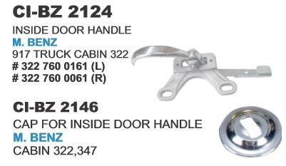 Inside Door Handle M Benz Truck - Durable Plastic Design, 4-Wheeler Compatibility | Warranty Included for Enhanced Reliability