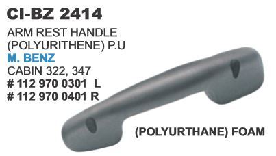 Arm Rest Handle PU M Benz - Material: PU, Vehicle Type: 4 Wheeler | Features: Warranty Included, Ergonomic Design for Enhanced Comfort