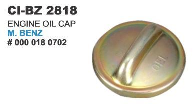 Engine Oil Cap M Benz - Local Part No: 752 | 4 Wheeler Vehicle Type, Warranty Included