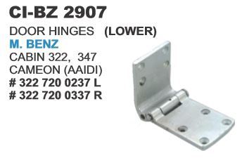 Door Hinges for Mercedes Benz - Durable Steel Build, Designed for 4-Wheeler Vehicles, Warranty Included