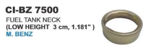 Fuel Tank Neck M Benz - High-Quality Steel, Designed for 4-Wheeler Vehicles | Warranty Included, Durable and Dependable Fuel Solution