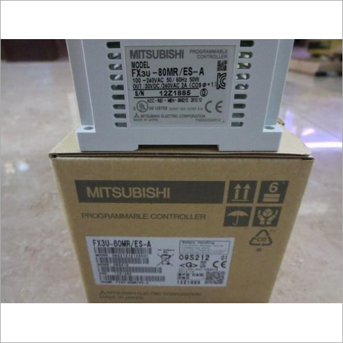 Mitsubishi PLC - 220 V AC Power Supply, 0.1 A Current, DIN Rail Mounting, FX2N/Fx3U Series