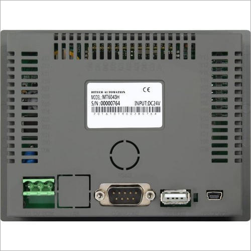 HMI Panel - 4-6W Power Consumption, 97x56 Dimensions | TFT Display, Windows 10, USB & RS232 Connectivity, Plastic Material