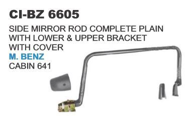 Side Mirror Rod Full Plain with Lower and Upper Bracket M Benz