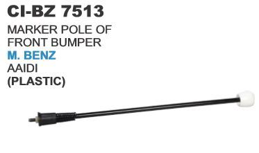 Marker Pole Front Bumper M Benz - Durable Design | For 4-Wheeler Vehicles, Warranty Included