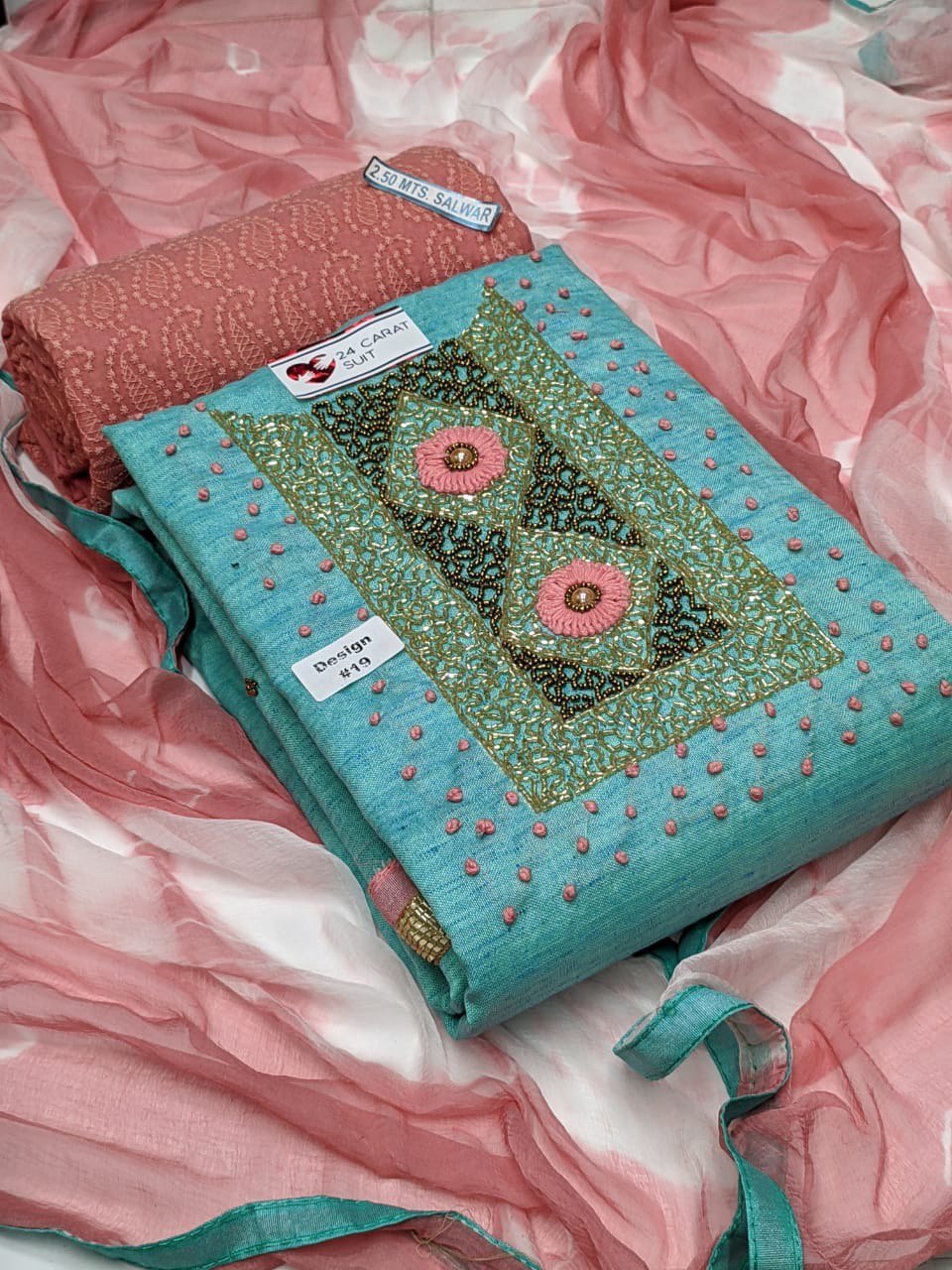 Multi Latest Designer Dress Material