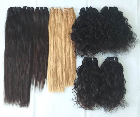 Indian Natural Temple Straight Hair Color