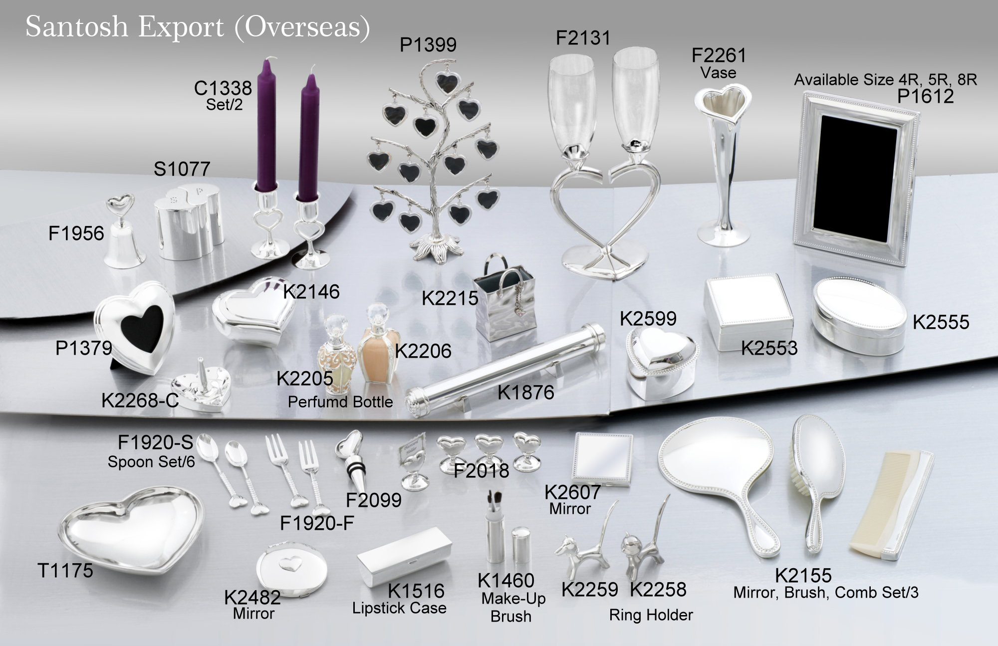 Silver Articles Size: Standard