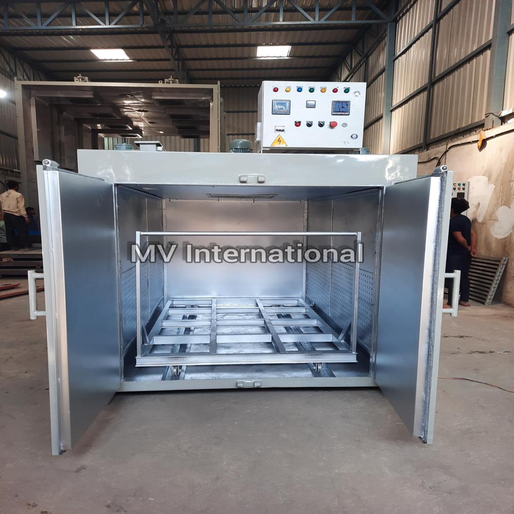 Electrically Heated Drum Heating Oven - External Size: 36 X 36 X 36 Inch (In)