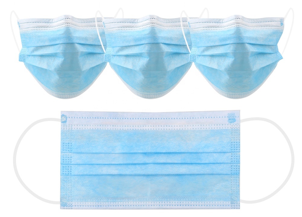 3 Ply Blue Medical Procedure Disposable Surgical Face Mask Age Group: Children