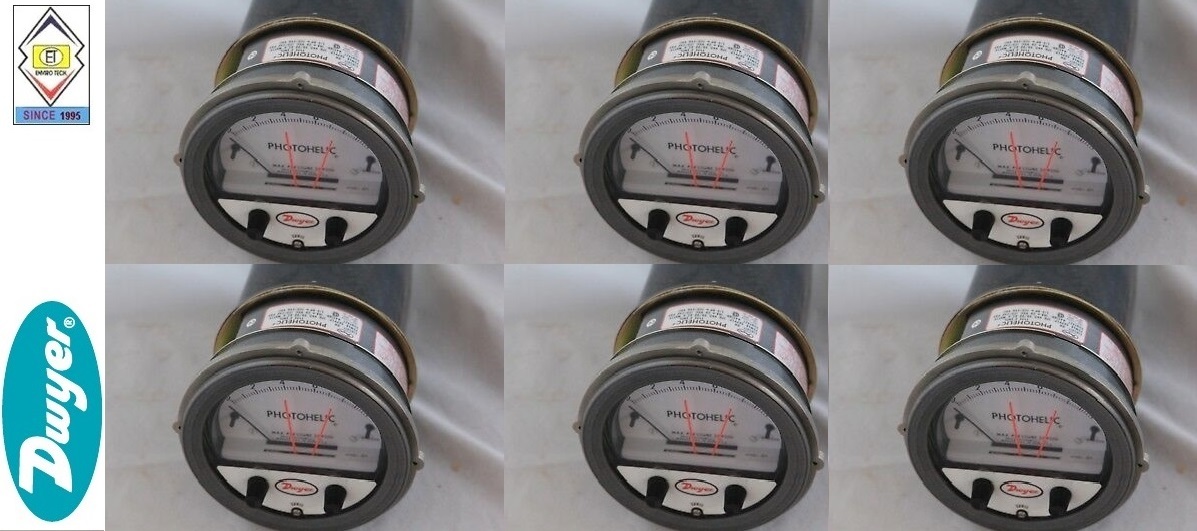 Dwyer A3015 Photohelic Pressure Switch Gauge Range 0-15 Inch W.c. Accuracy: A 2% Of Fs At 70a F (21.1a C)