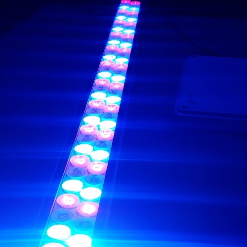 Multicolor Led Light Luminary - 80 Watt, Adc12 Housing Material, Indoor/outdoor Decorative Lighting, Integrated Energy Efficient Driver, Durable Heat Sink