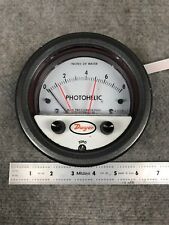 Dwyer A3060 Photohelic Pressure Switch Gauge - 4" Dial Face, 0-60 Inch W.c. | Dual Backlit Display, Measurement Spotlight, Detachable Clamp For Tight Locations