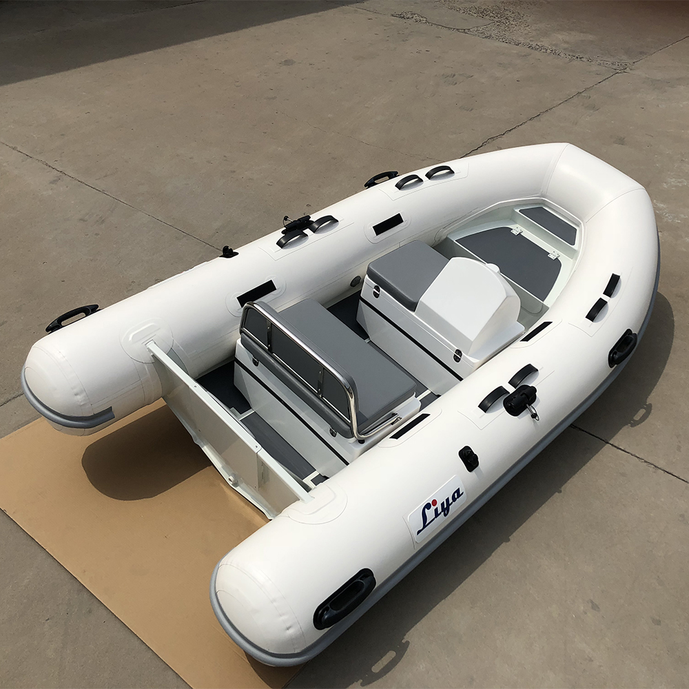 Liya Inflatable Rib Boats - Aluminum Hull, 5m-8.3m Length, 10 Passengers Capacity, Optional Color, Oem Design