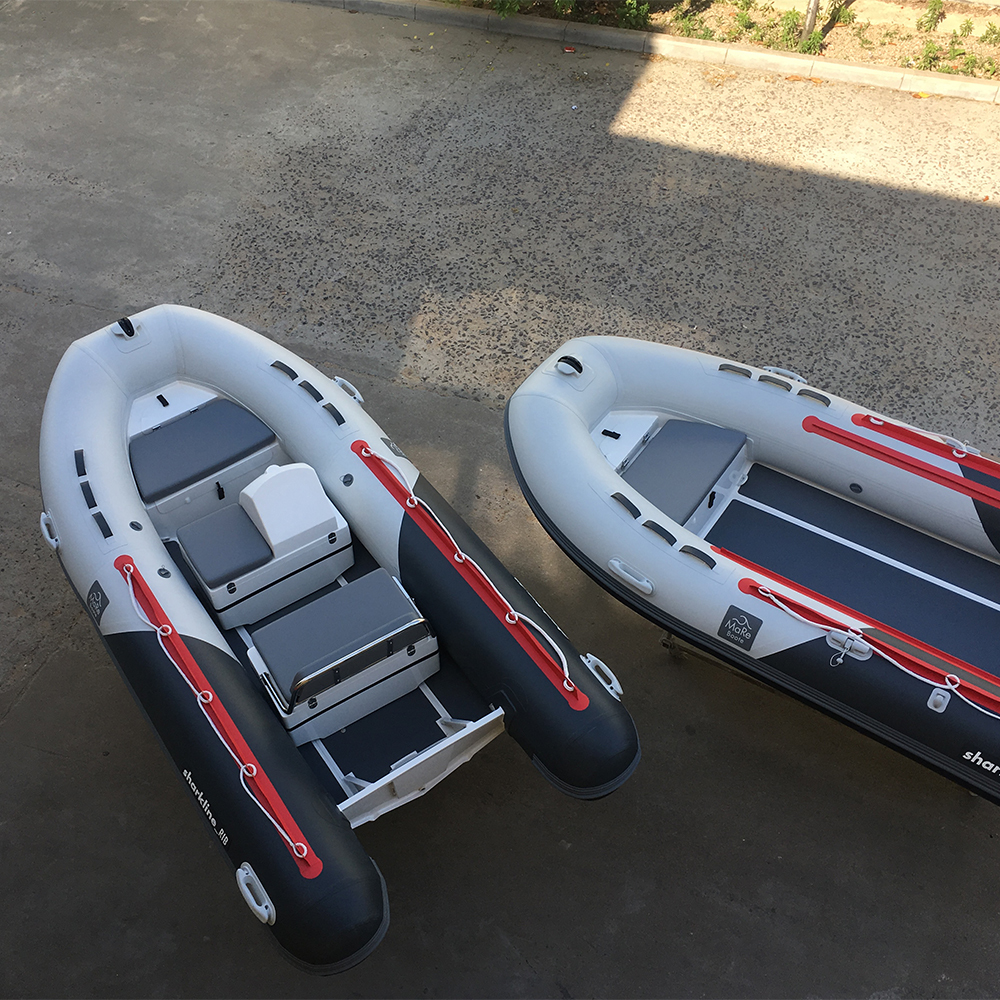 Liya Inflatable Rib Boats - Aluminum Hull, 5m-8.3m Length, 10 Passengers Capacity, Optional Color, Oem Design