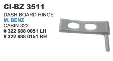 Dash Board Hinge M Benz - Vehicle Type: 4 Wheeler, Warranty: Yes | Durable Construction for Enhanced Performance