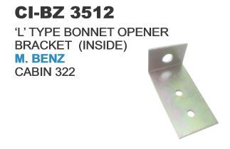 L Type Bonnet Opener Bracket M Benz
