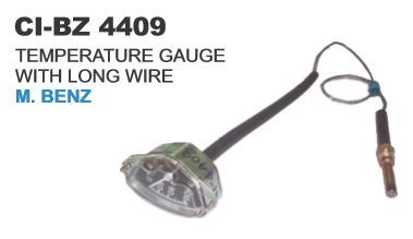 Temperature Gauge - Long Wire Design For 4-wheelers | Reliable Warranty Included