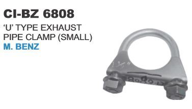 U Type Exhaust Pipe Clamp (Small) M Benz