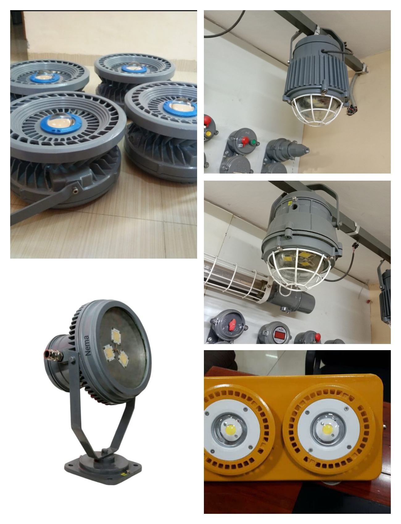 Flameproof Led Flood Light Fitting Frequency (Mhz): 50 Hertz (Hz)