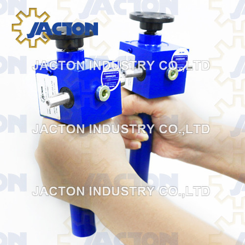 Carbon Steel 500 Lbs. Mini Screw Jack Allows For Extremely Fine Adjustment