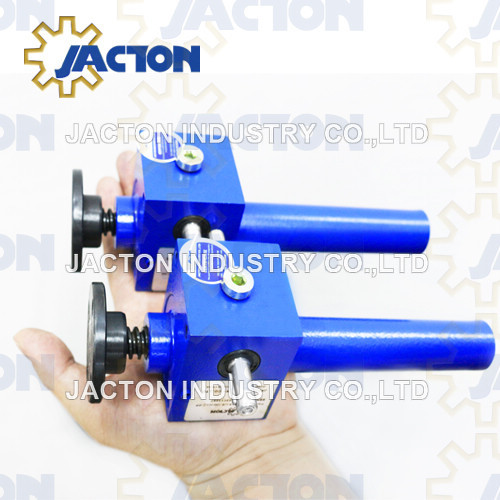 Carbon Steel 500 Lbs. Mini Screw Jack Allows For Extremely Fine Adjustment