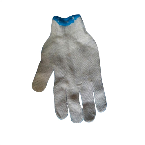 100 Percent Cotton Knitted Gloves - Cotton Fabric, Full Finger Style | Washable Household Gloves For Daily Life Use