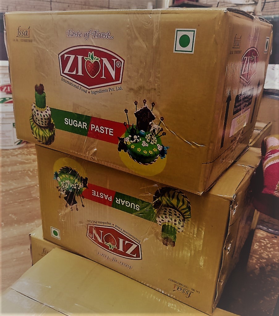 White Sugar Paste (Fondant) Additional Ingredient: Specified