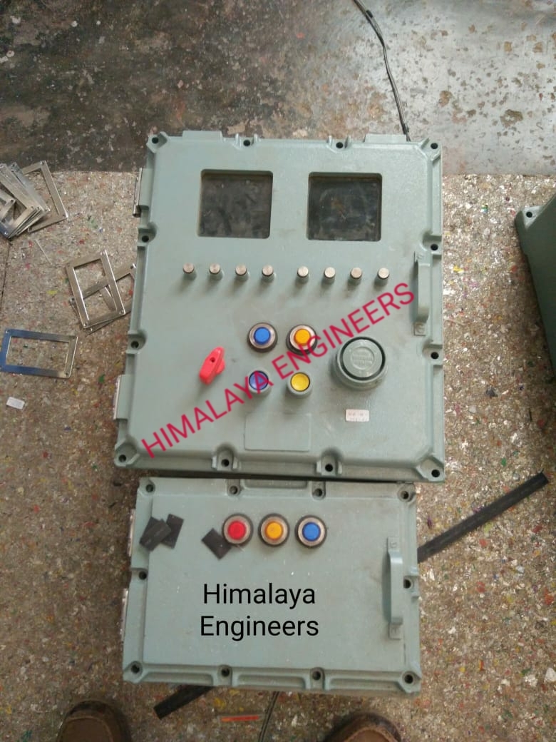 Flameproof Control Panel Cover Material: Metal Base