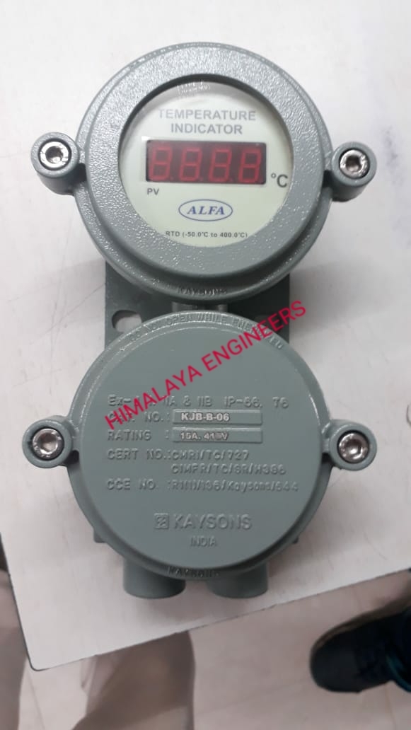 Flameproof Instrument Enclosure Cover Material: Metal Base