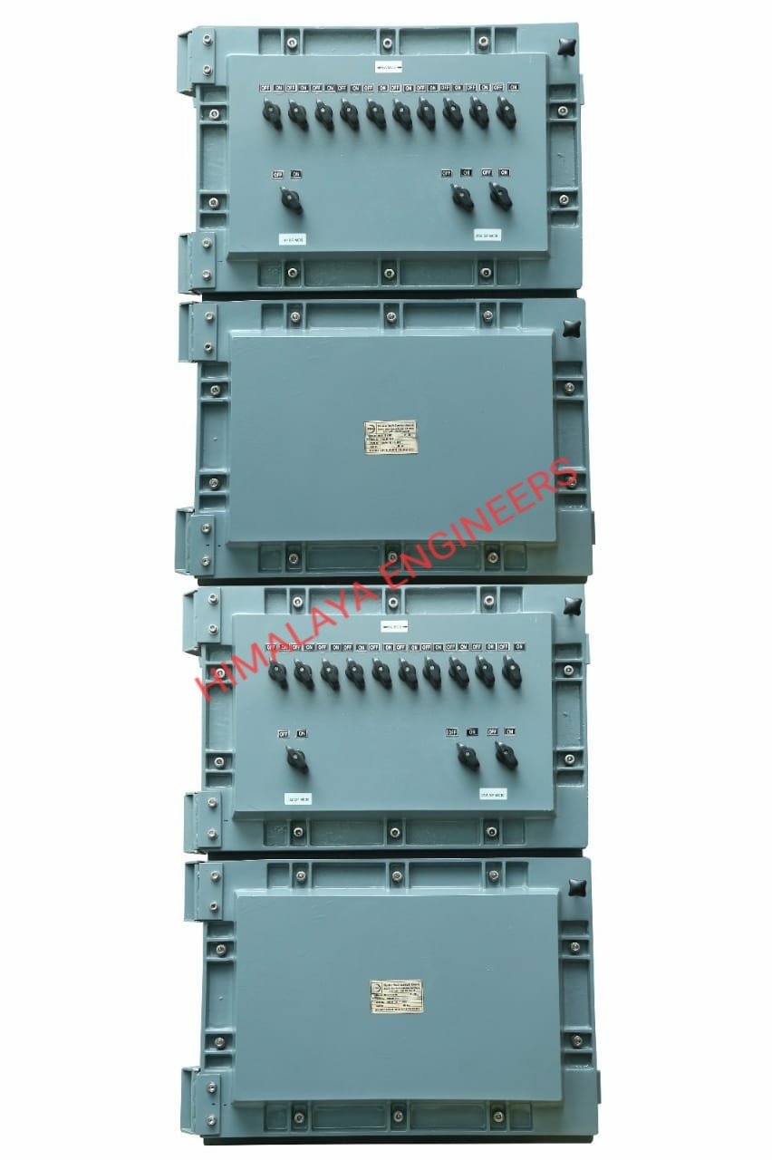 Flameproof Distribution Board - Cover Material: Metal Base