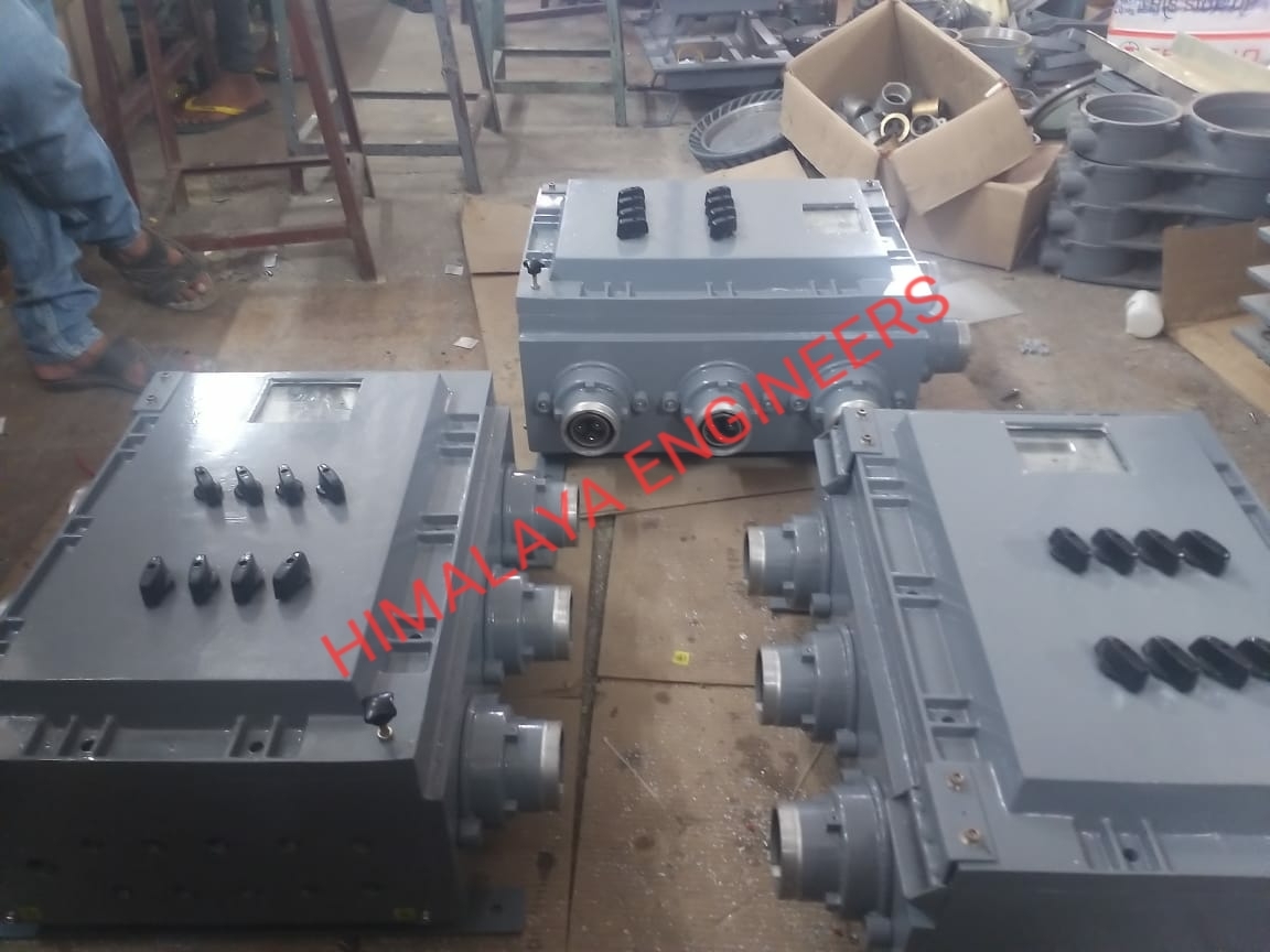 Flameproof Distribution Board - Cover Material: Metal Base