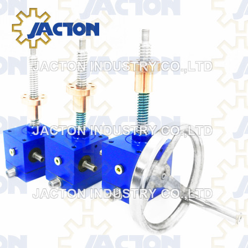 1 Ton Cubic Screw Jack Featuring A Compact And Versatile Cubic Housing